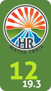 Mock Up of a Water Trail Mile Marker