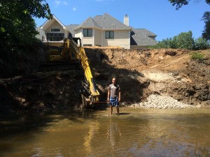 Illicit Construction on Mill Creek