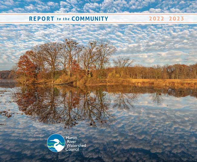 Photo of the cover of the HRWC Annual Report to the Community 2022-2023