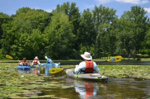 Michigan Paddle Stewards on the Upper Grand River Water Trail