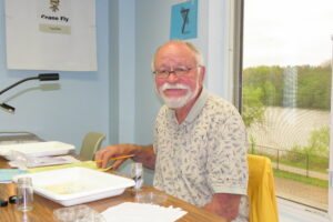 Don Rottiers, retired fisheries biologist and talented handyman, built HRWC equipment and participated in events for over two decades. We remember Don very fondly. credit: A. Wooll